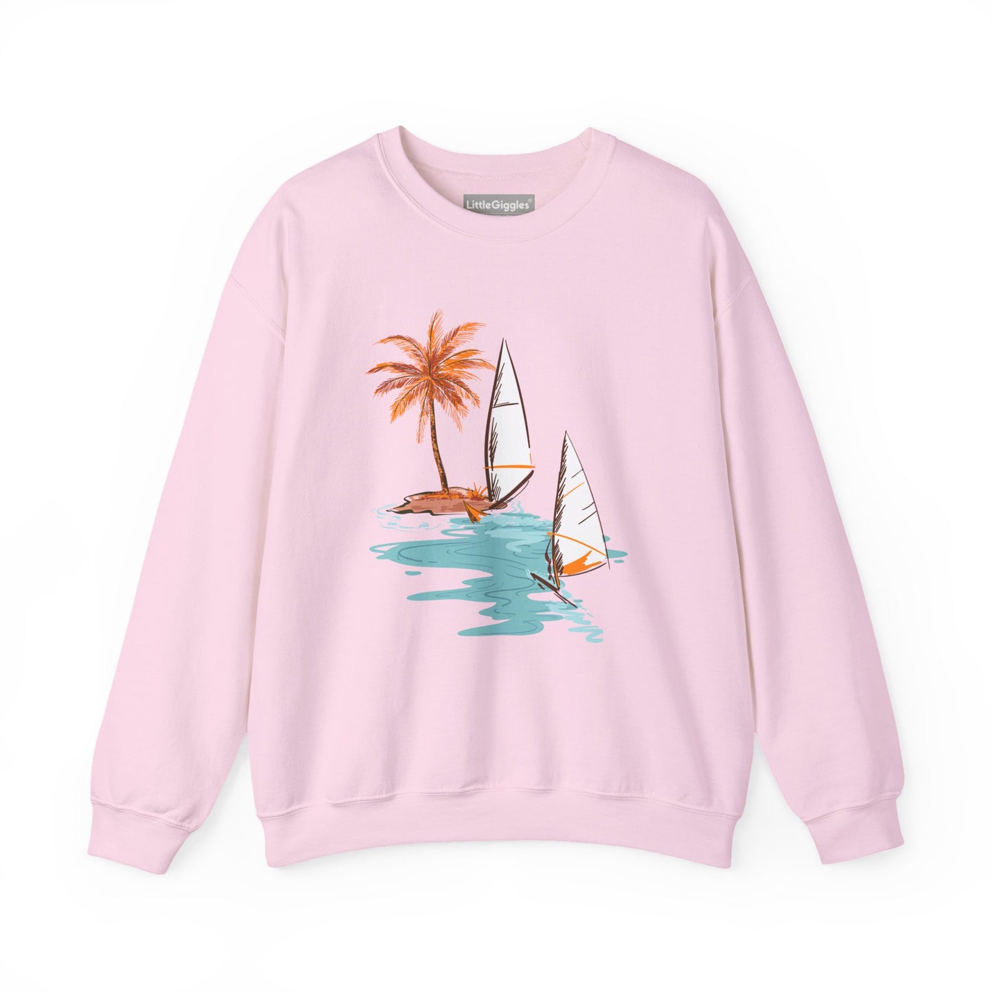 Tropical Chic Artisanal Sweatshirt