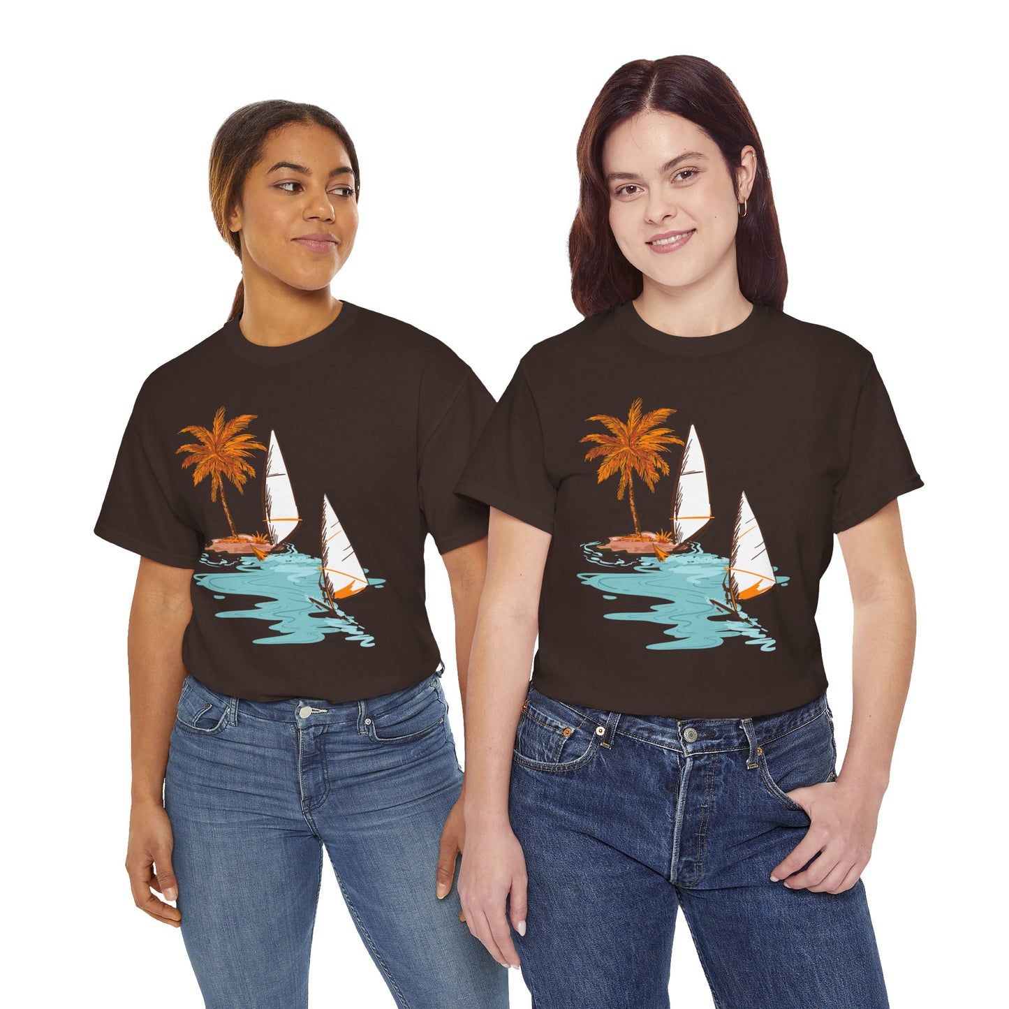 Beach Vibes Unisex Heavy Cotton Tee