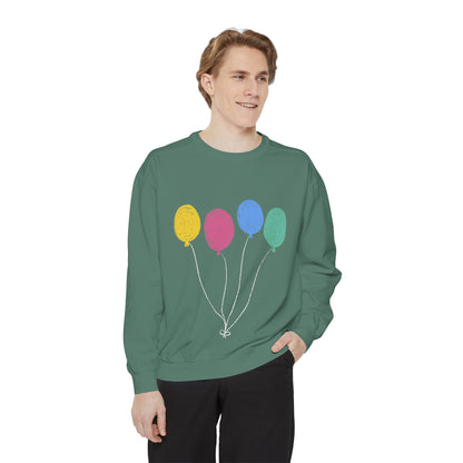 Colorful Balloon Design Unisex Sweatshirt