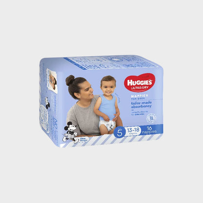 HUGGIES WALKER BOY 16PK