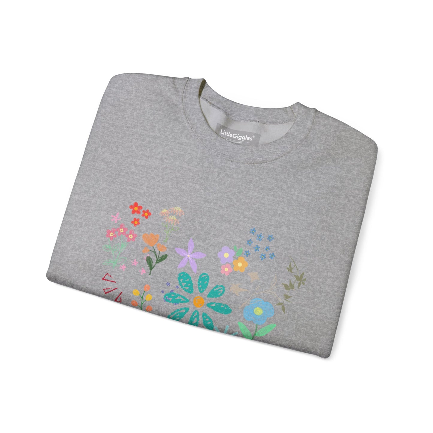 Floral Crewneck Sweatshirt