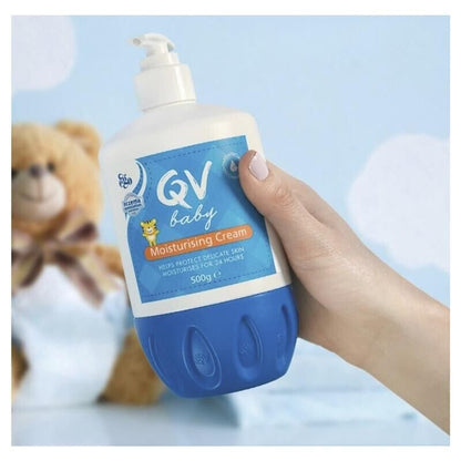 QV Baby Moisturising Cream 500G Pump Extra Hydration Dry Sensitive Skin Ego
