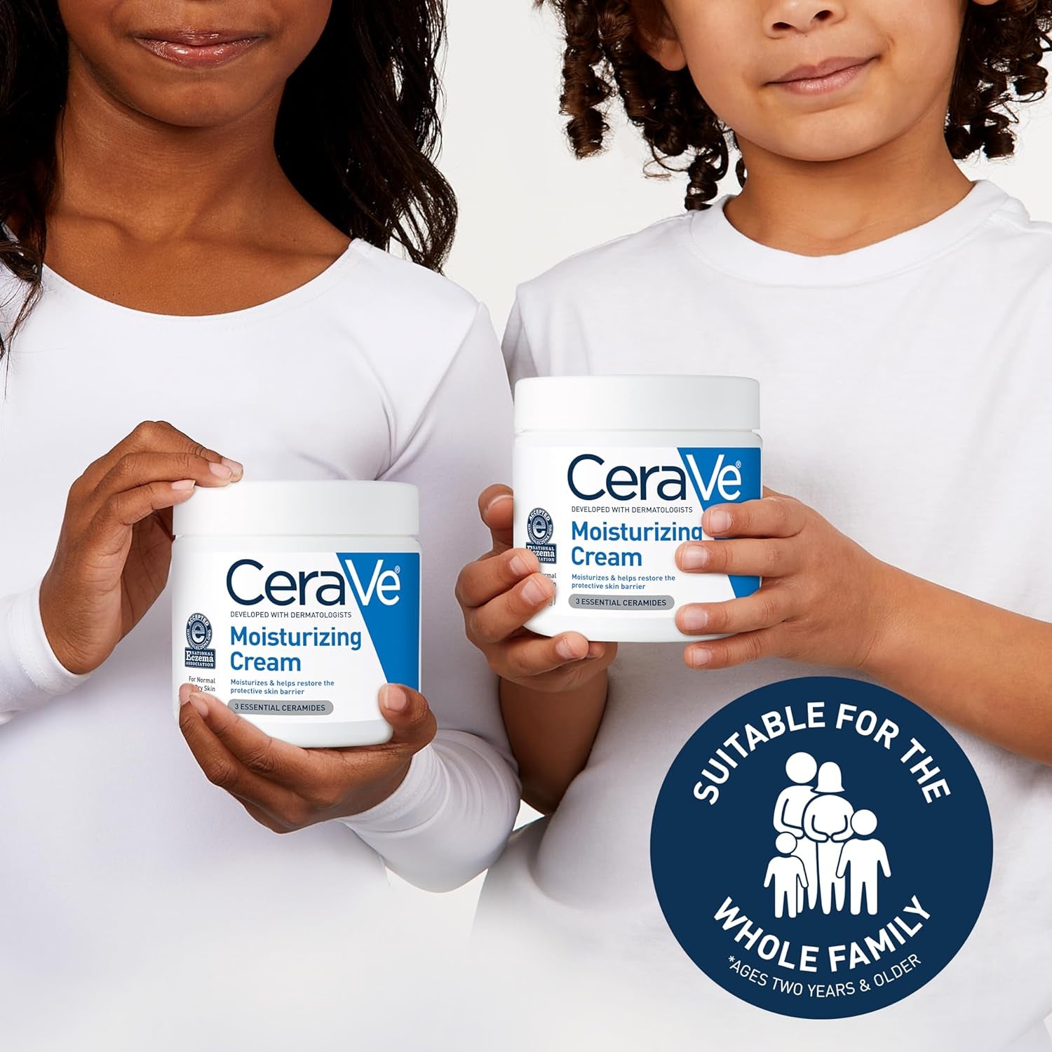 Cerave Moisturizing Cream | Hyaluronic Acid & Ceramides | Face & Body | 19 Oz