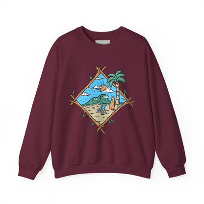 Beach Vibes Crewneck Sweatshirt