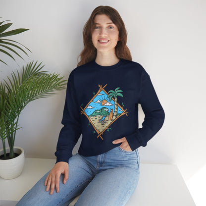 Beach Vibes Crewneck Sweatshirt