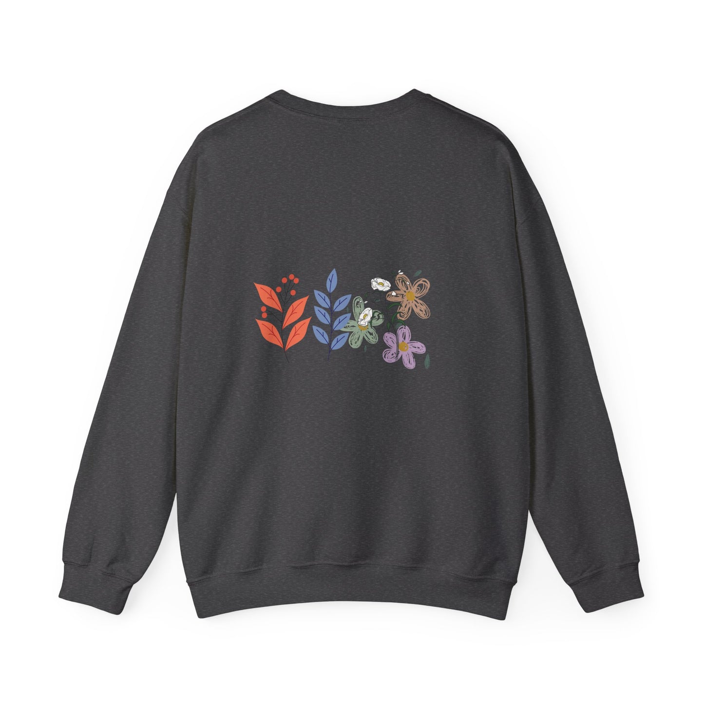 Floral Chic Artisanal Sweatshirt