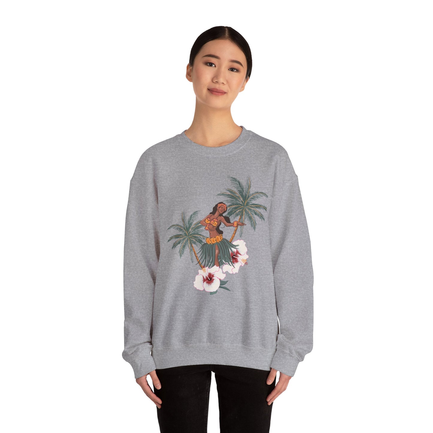 Tropical Chic Artisanal Sweatshirt
