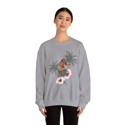 Tropical Chic Artisanal Sweatshirt