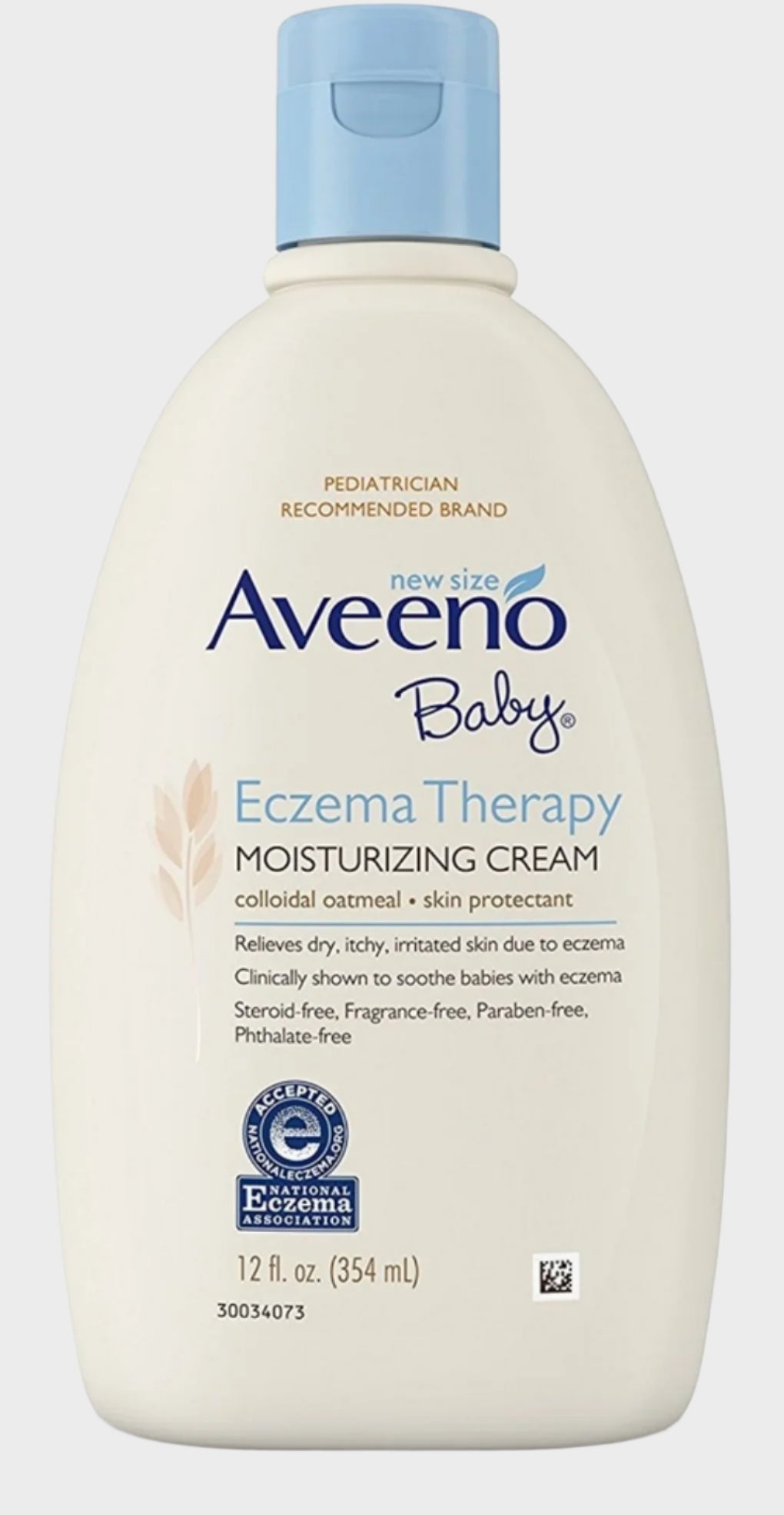 Baby Eczema Therapy Moisturizing Cream 12 Oz (Pack of 2)