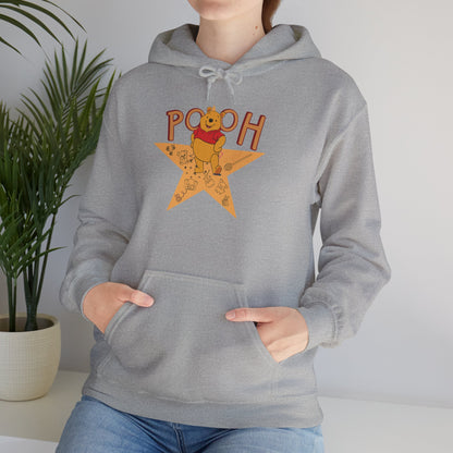 Pooh Themed Hooded Sweatshirt