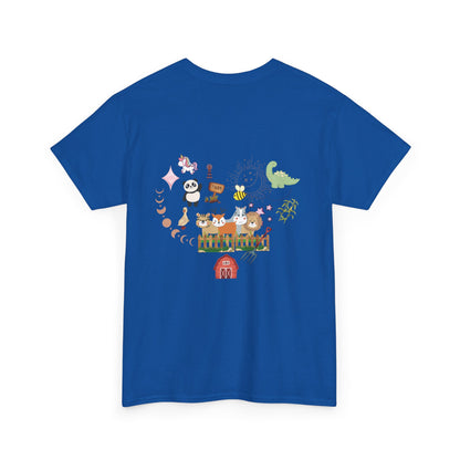 Farm Illustrations Unisex Heavy Cotton Tee