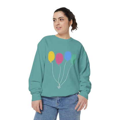 Colorful Balloon Design Unisex Sweatshirt