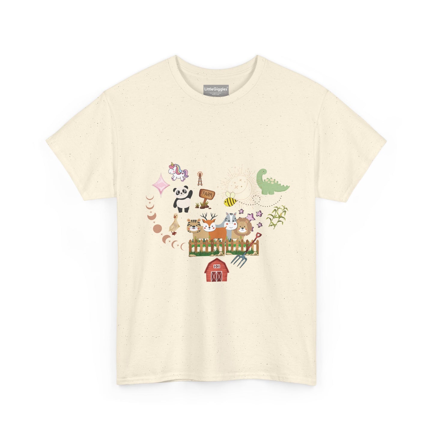 Farm Illustrations Unisex Heavy Cotton Tee