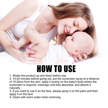 Baby Ultraviolet Rays & Outdoor Sun-Proof Spray