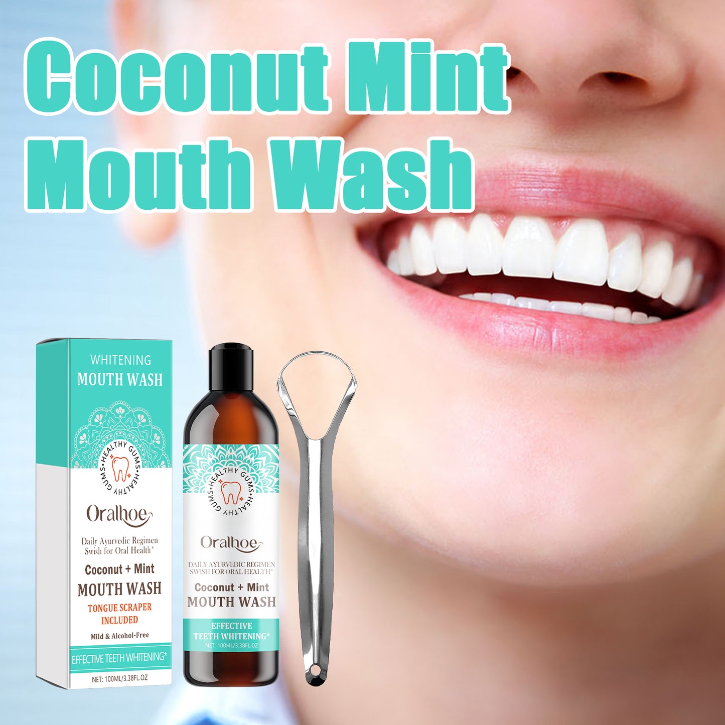 Coconut Mint Mouth Wash