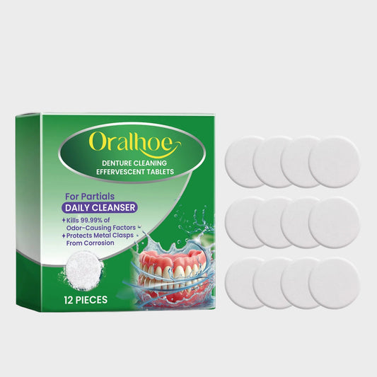 Oralhoe Denture Cleaning Tablet