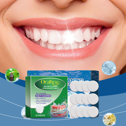 Oralhoe Denture Cleaning Tablet