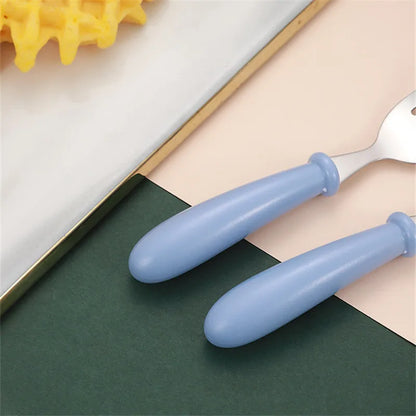 Baby Stainless Steel Spoon Fork Set