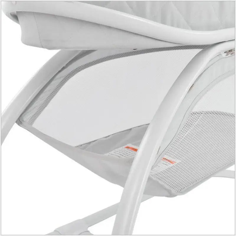 2 In 1 Baby Rocking Bed With Toy Rack