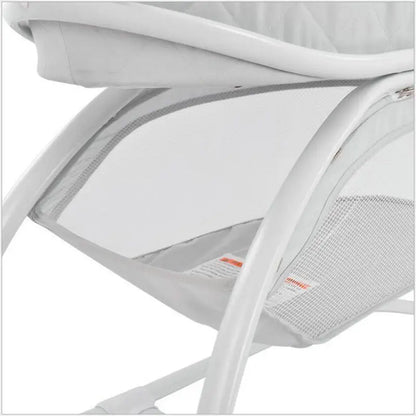 2 In 1 Baby Rocking Bed With Toy Rack