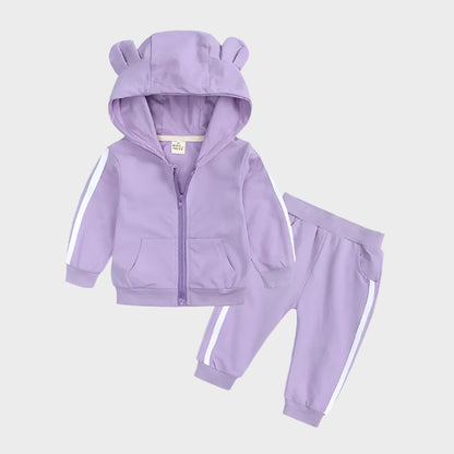 2 Pieces Hooded Tracksuit Sets