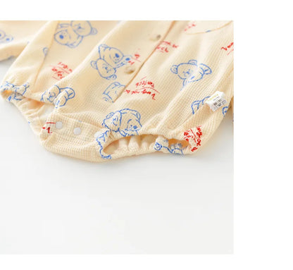 Body en forme d'ours gaufré