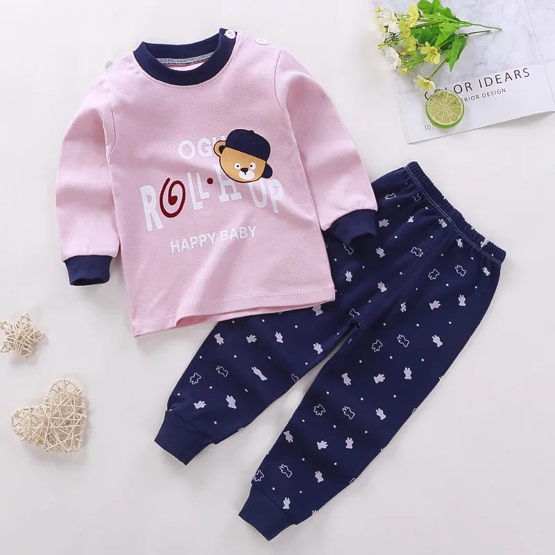 Autumn Cartoon Sleepwear