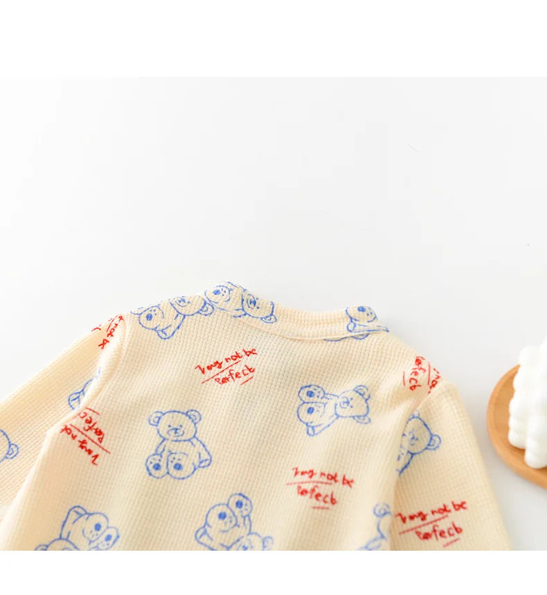 Body en forme d'ours gaufré