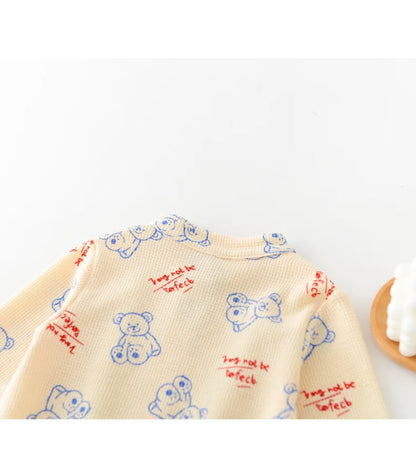 Body en forme d'ours gaufré