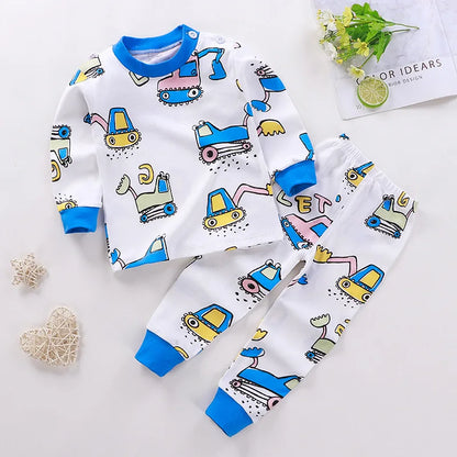 Autumn Cartoon Sleepwear