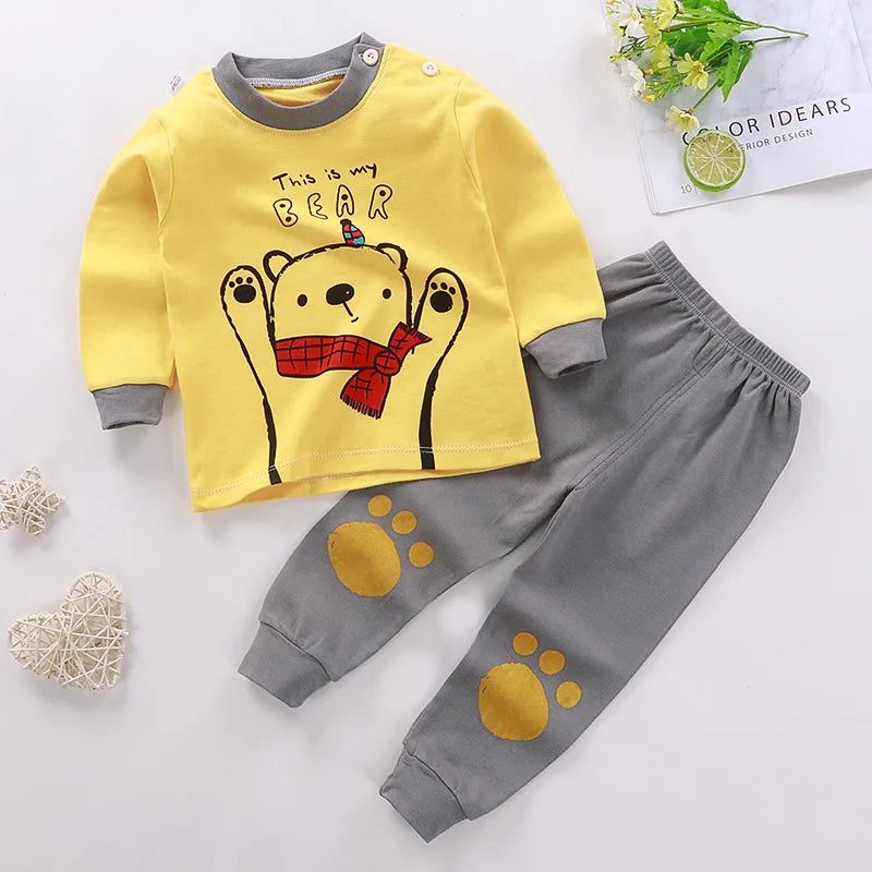 Autumn Cartoon Sleepwear