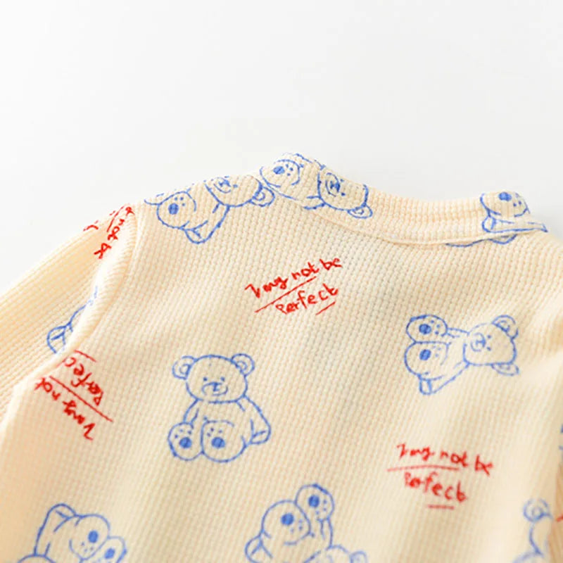 Body en forme d'ours gaufré