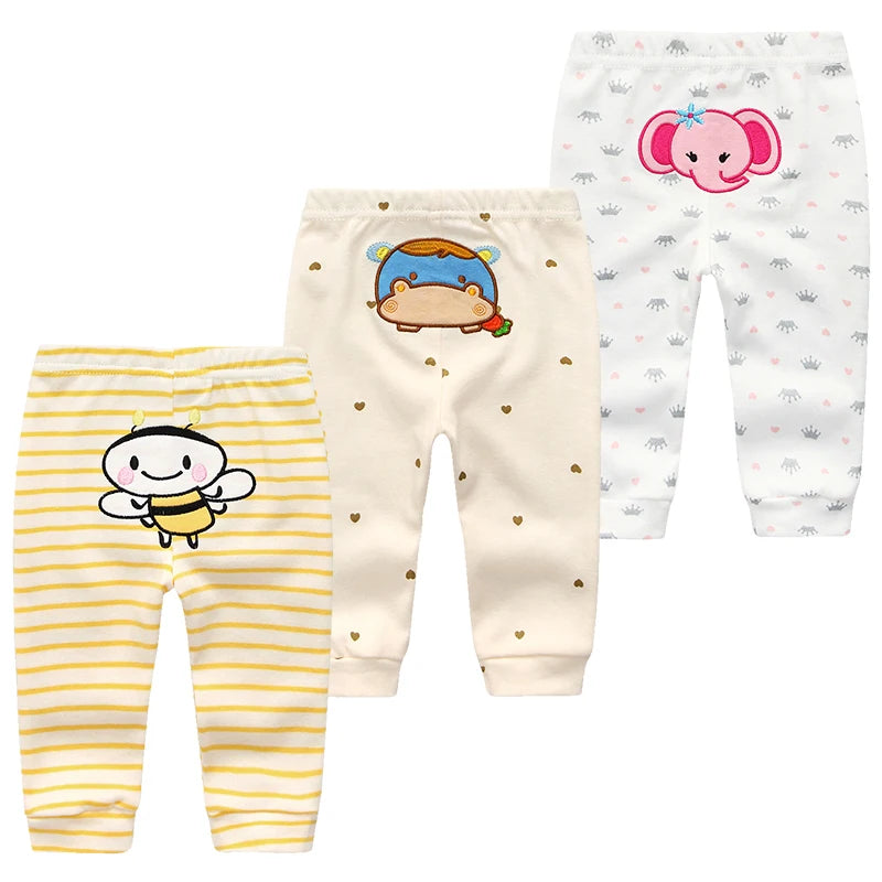 3 Pack Baby Leggings