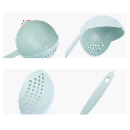 Silicone Soup Spoon Long Handle