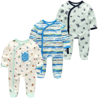 3 Pack kiddiezoom™ Long Sleeve Jumpsuits