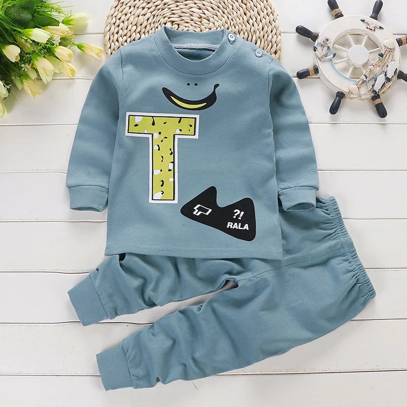 Autumn Cartoon Sleepwear