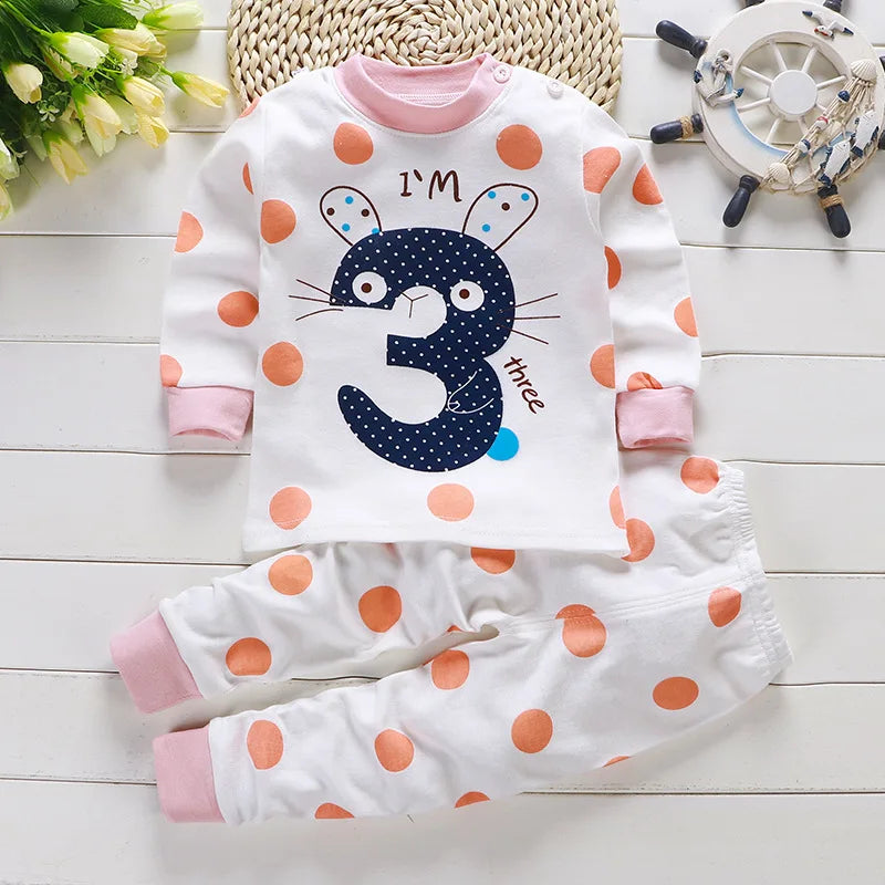 Autumn Cartoon Sleepwear