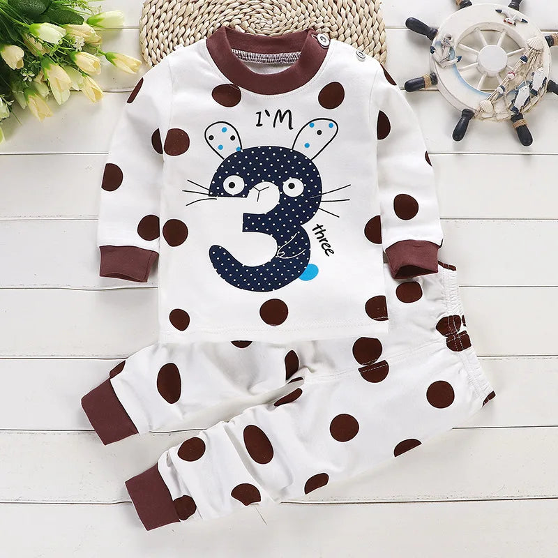 Autumn Cartoon Sleepwear