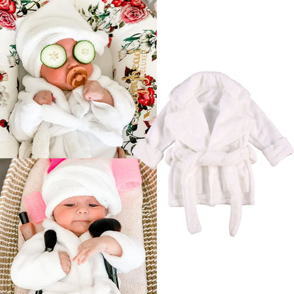 Baby Flannel Bathrobe