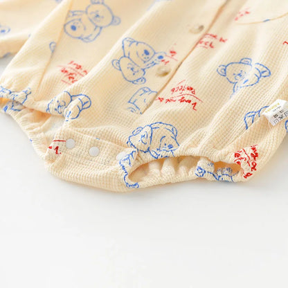 Body en forme d'ours gaufré