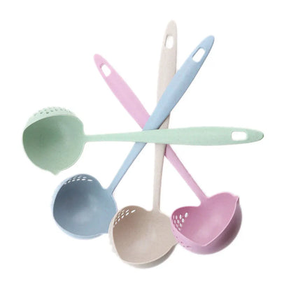 Silicone Soup Spoon Long Handle