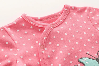 3 Pieces Long Sleeve Infant Baby JumpSuit