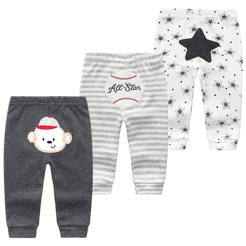 3 Pack Baby Leggings