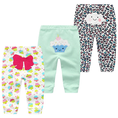 3 Pack Baby Leggings