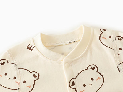 Autumn Cartoon Newborn Baby Romper