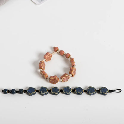 Flower Bracelet Adjustable Cord