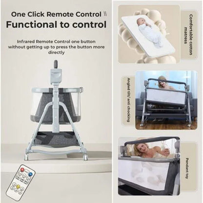 Baby Rocking Bassinet Crib