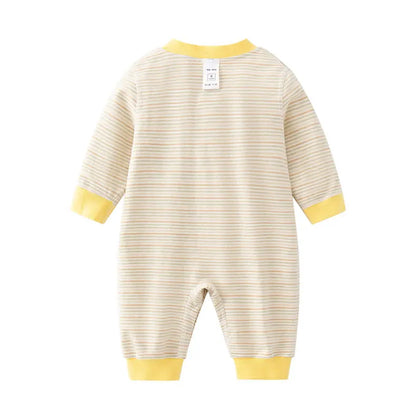 Striped Crawling Jumpsuit