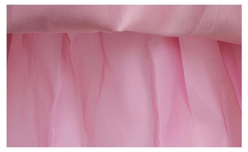 Mesh Bow Sling Baby Dress