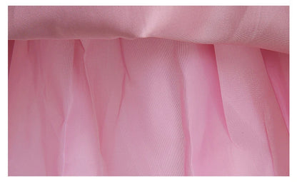 Mesh Bow Sling Baby Dress